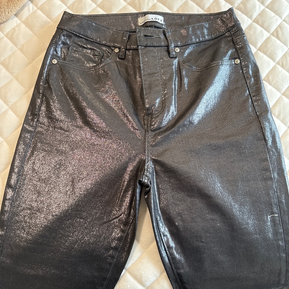 Loft Metallic Pants